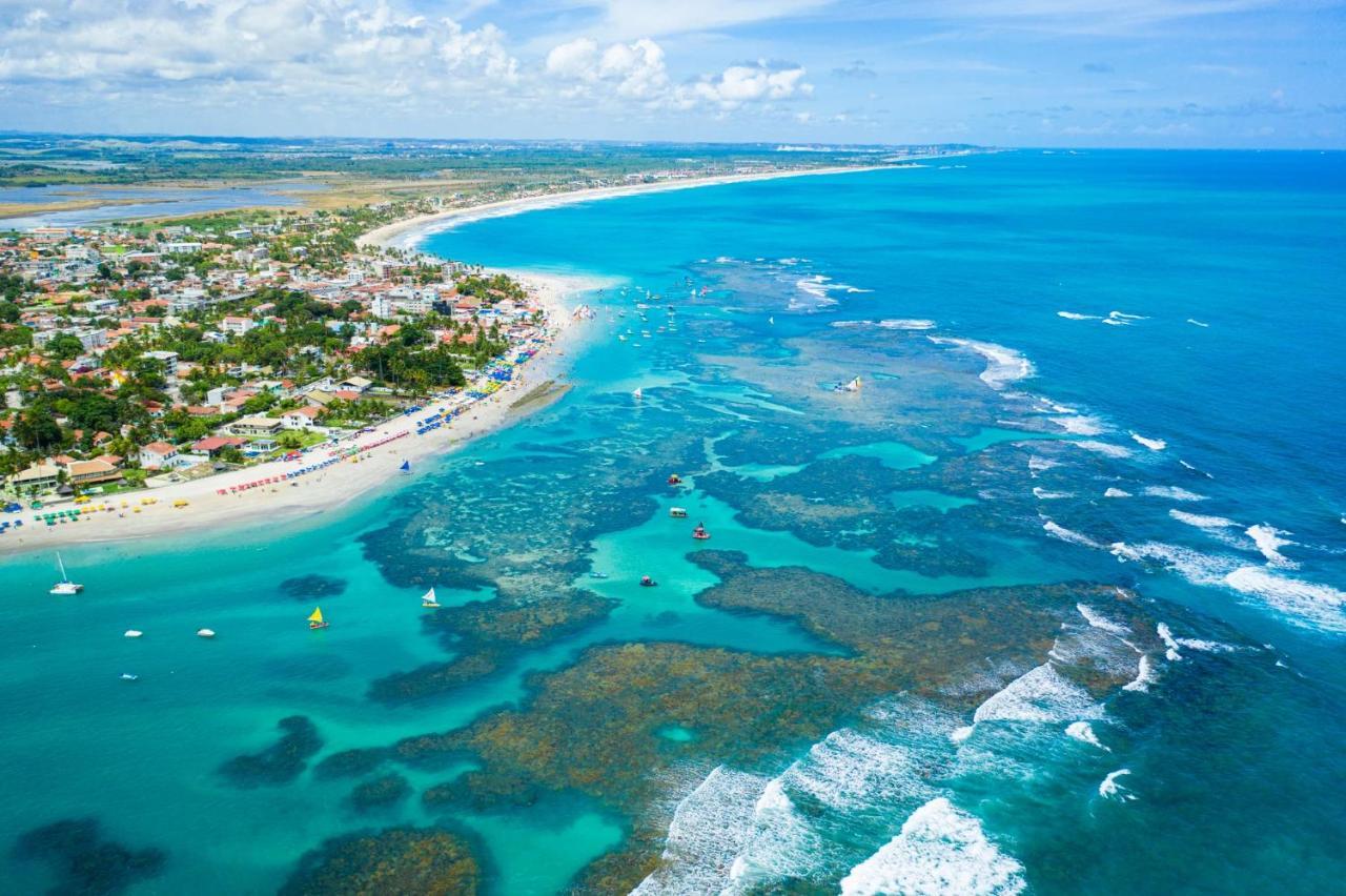 Flat 420 - Porto De Galinhas - Muro Alto Condominio Clube מראה חיצוני תמונה
